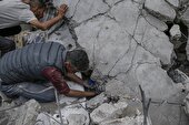 شهادت ۳۴ فلسطینی در حملات امروز اشغالگران به نوار غزه