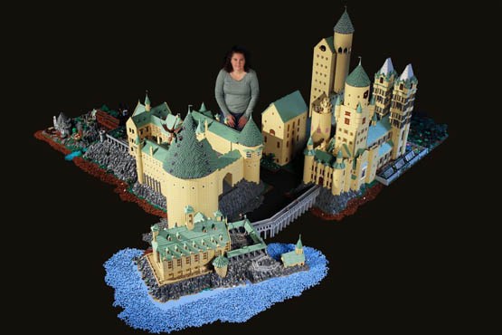 400 هزار لگو برای ساخت قلعه هری پاتر