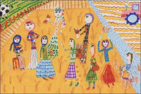 کودکان نقاش ایرانی 7 جایزه از ژاپنی‌ها گرفتند