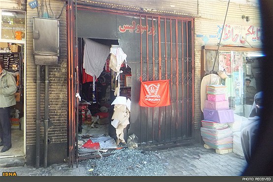 نمایندگی پرسپولیس در اصفهان به آتش کشیده شد