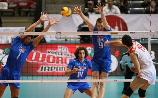فرانسه مغلوب والیبالیست های ایرانی