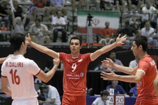 نوجوانان والیبال ایران در جمع 4 تیم برتر جهان