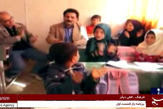 عمو پورنگ در کشتی دوستی بچه‌های ایران و عراق