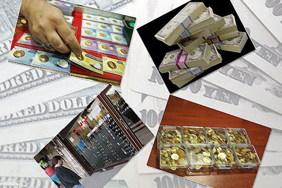 جدول قیمت انواع سکه و ارز,جدول قیمت سکه و ارز,صرافان بازار ارز