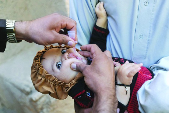 واکسن فلج اطفال از خودکفایی جا ماند