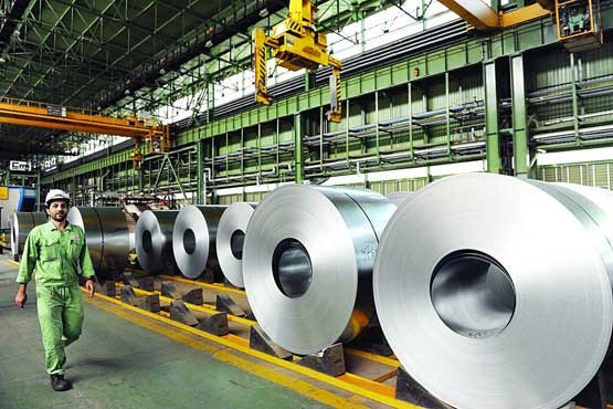 رشد 10 درصدی تولید فولاد خام ایران