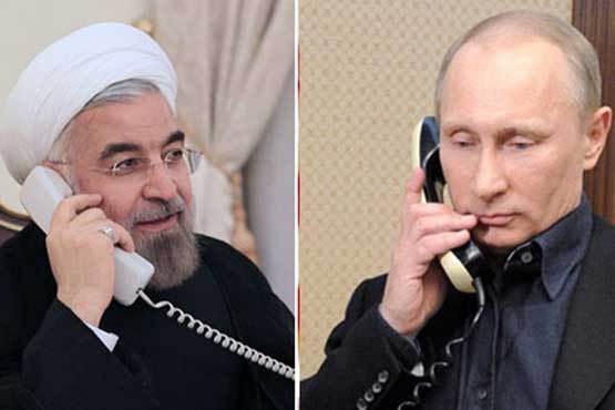 مذاکره تلفنی روحانی و پوتین درمورد سوریه