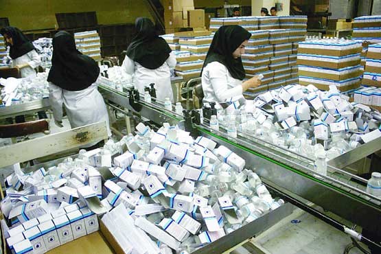 رشد 6 برابری تولید دارو  در ایران