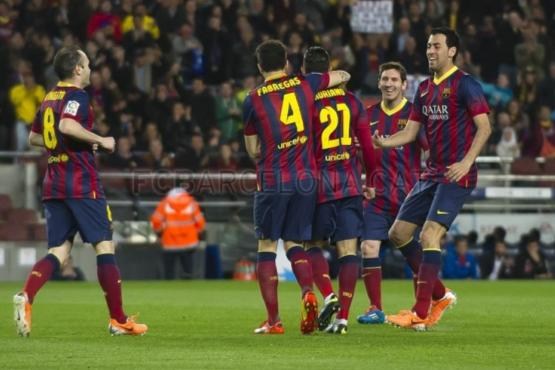 پیروزی پر گل بارسلونا بر رایو والکانو ( گلهای بازی ) /فیلم