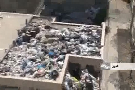 خانه ای پر از زباله