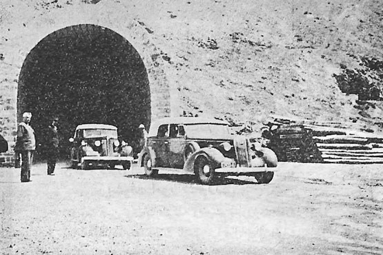تونل قدیمی کندوان 79 ساله شد +تصاویر تاریخی