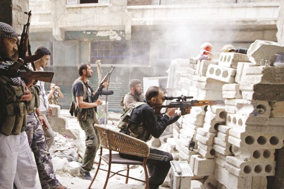 حمله تروریستهای سوری برای تصرف حلب ناکام ماند