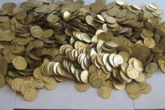 کشف سکه های تقلبی در الیگودرز