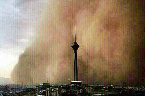 شدیدترین توفان در نیم قرن گذشته تهران