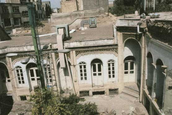 بخشی از خانه قاجاری حسام لشگر تخریب شد