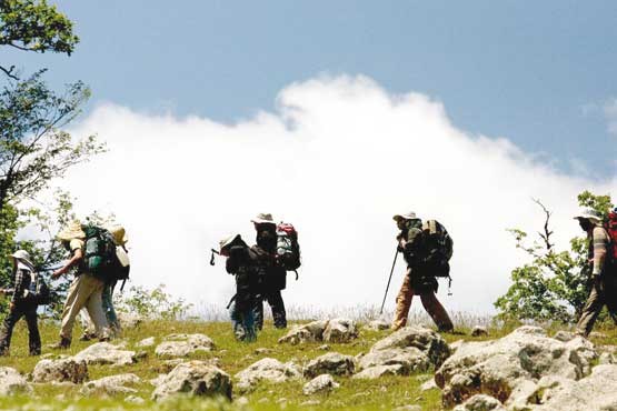 نجات 20 کوهنورد گمشده در ارتفاعات گرین نهاوند