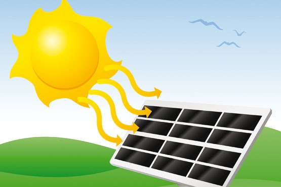 انرژی خورشیدی,زمین