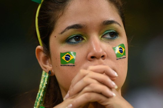 چهره های گریان یک ملت در جام جهانی + عکس