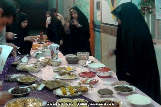 جشنواره غذاهای بومی در روستای عباسی گناوه