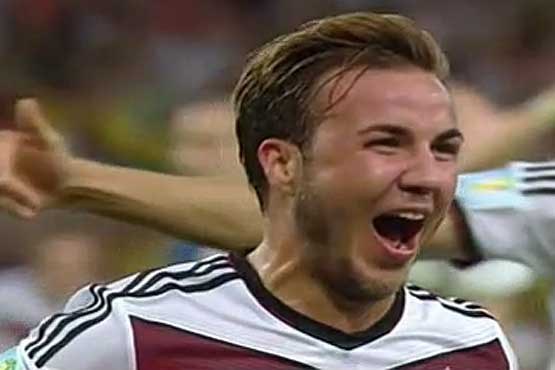 گل قهرمانی گوتزه، گل سال آلمان