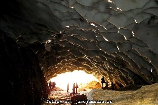 چما؛ غاری یخی برای سفرهای تابستانی+عکس