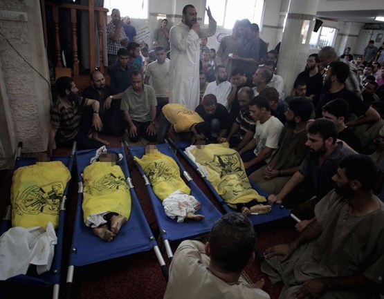 تعداد شهدای غزه به 745 نفر رسید