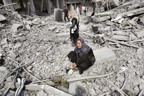تولدی از دل یک مرگ در غزه