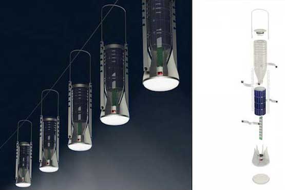 طراحی لامپ‌ از بطری‌ آب غیرقابل مصرف