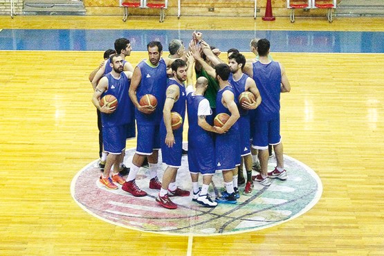 بسکتبالیست های ایران به صف شدند