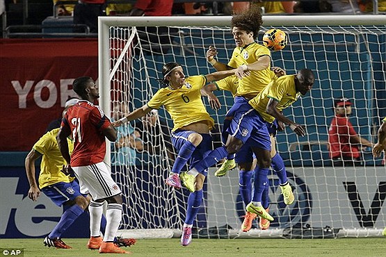 اتفاق جالب و خنده دار در تیم ملی برزیل+عکس