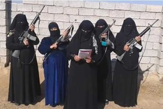 گروهان زنان داعشی +تصاویر