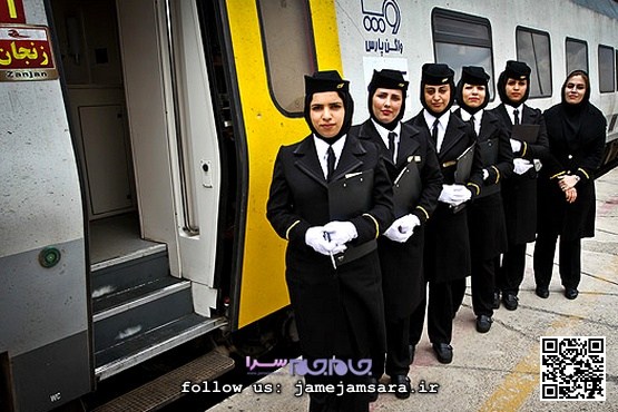 «مهمانداران زن»، در قطار «تهران-زنجان» |مجموعه‌عکس|