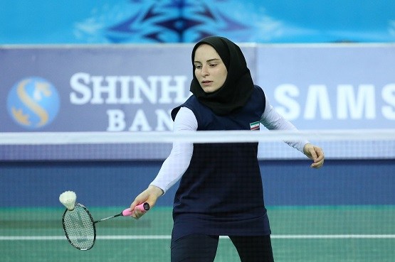 پیروزی دختر بدمینتون‌باز ایرانی در بازی‌های آسیایی