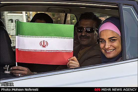 تجلیل با شکوه از نخستین دختر طلایی ایران+عکس