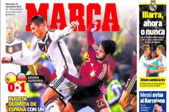صفحه نخست روزنامه های ورزشی اسپانیا و ایتالیا+تصاویر