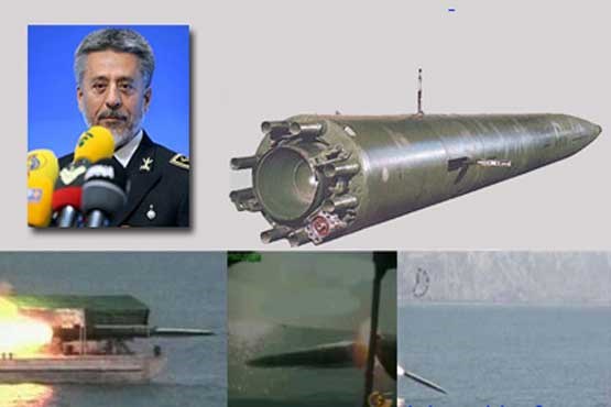 اژدر ایرانی با قابلیت شلیک هوا دریا