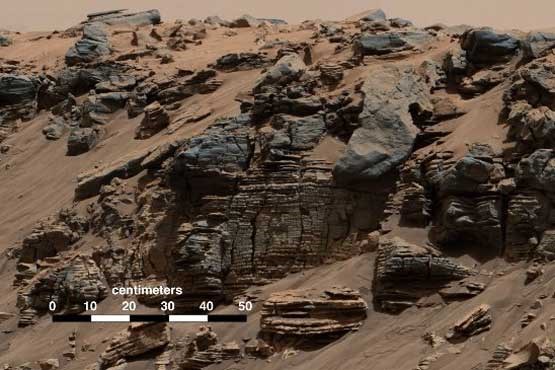 بقایای دریاچه ای بزرگ در مریخ کشف شد