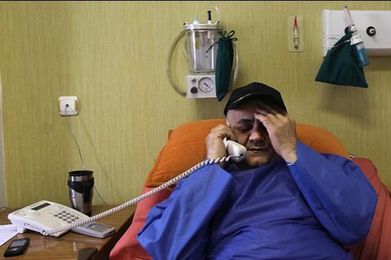 آخرین وضعیت جسمانی اکبر عبدی