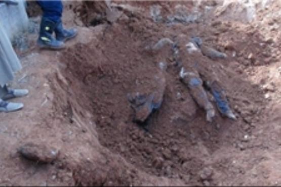 کشف 230 جسد در گوری دسته‌جمعی در شرق سوریه