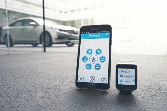 کنترل خودروهای هوشمند با ساعت