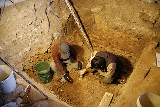 کشف فسیل انسان هوشمند در غار کلدر خرم آباد