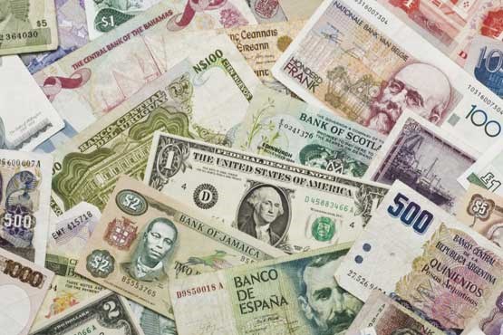 رشد قیمت 25 ارز و افت نرخ دلار بانکی