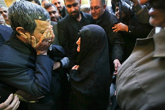 گزارش تصویری مجلس یادبود مادر احمدی نژاد