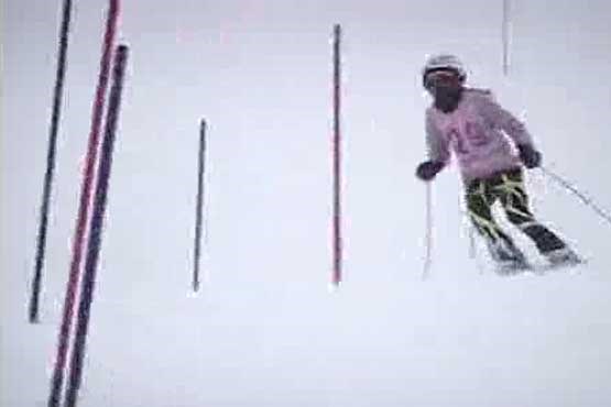 رقابت اسکی زنان در دیزین