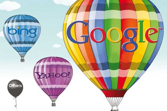 سهم موتور جستجوی گوگل به زیر ۷۵ درصد رسید