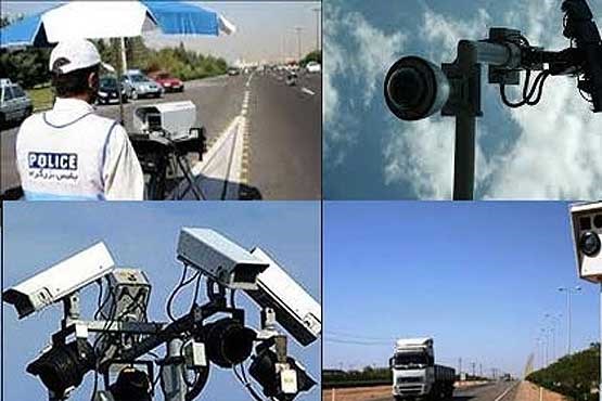 400 دوربین کنترل هوشمند سرعت در جاده‌ها فعالند