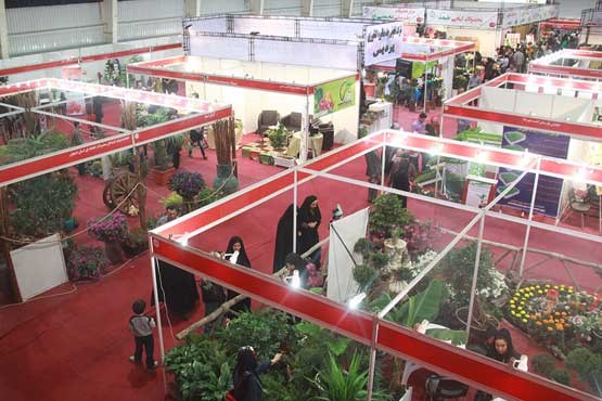 نمایشگاه گل و گیاه در اصفهان آغاز شد