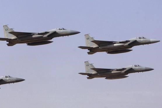 دو خلبان سعودی در سقوط هواپیما کشته شدند