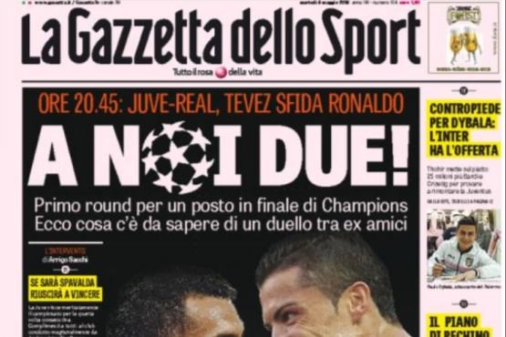 صفحه نخست روزنامه‌های ورزشی امروز ایتالیا +تصاویر