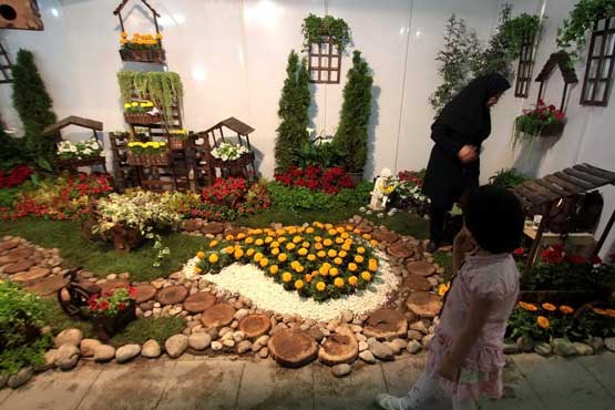 نمایشگاه بین المللی گل و گیاه در مشهد + عکس